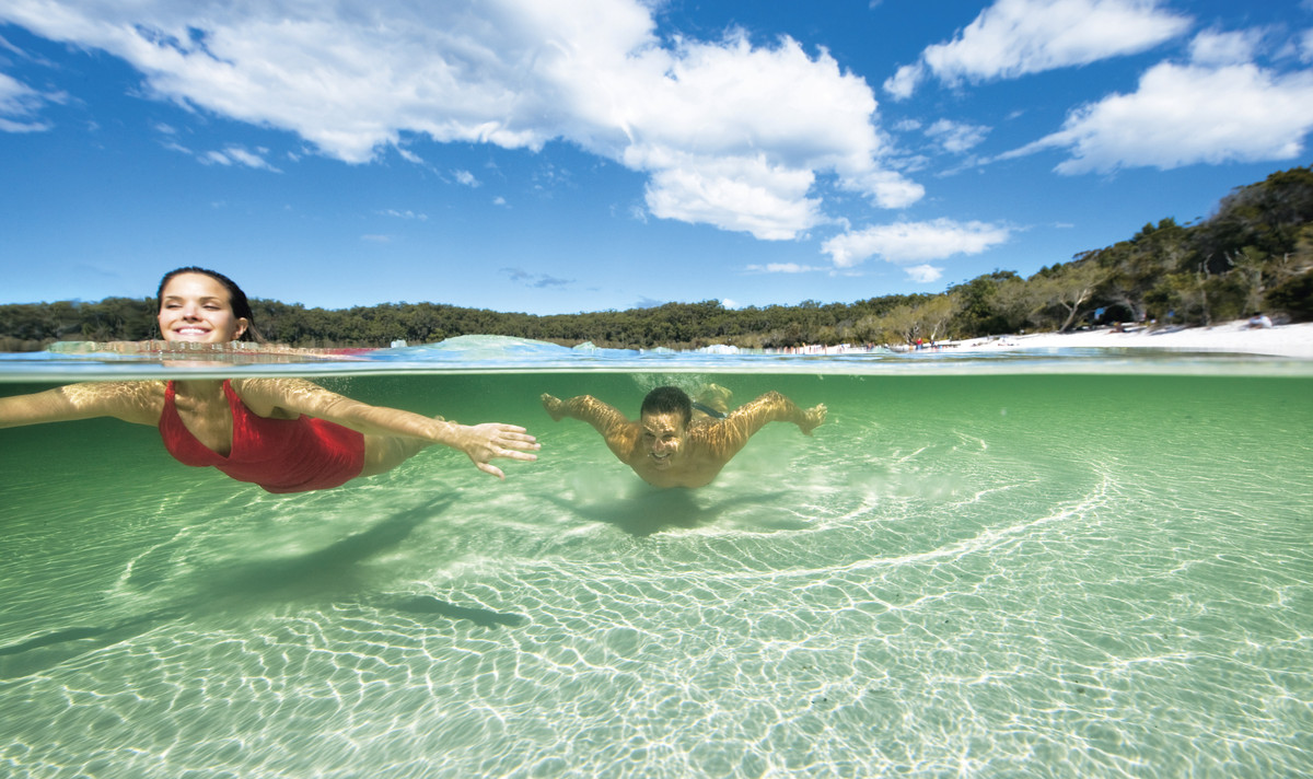 世界一美しい水 マッケンジー湖 フレーザー島 オーストラリア専門旅行会社 Southern Blue Escape